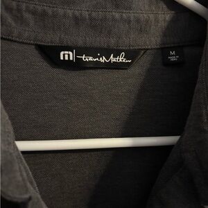 TravisMathew Gray Polo Shirt